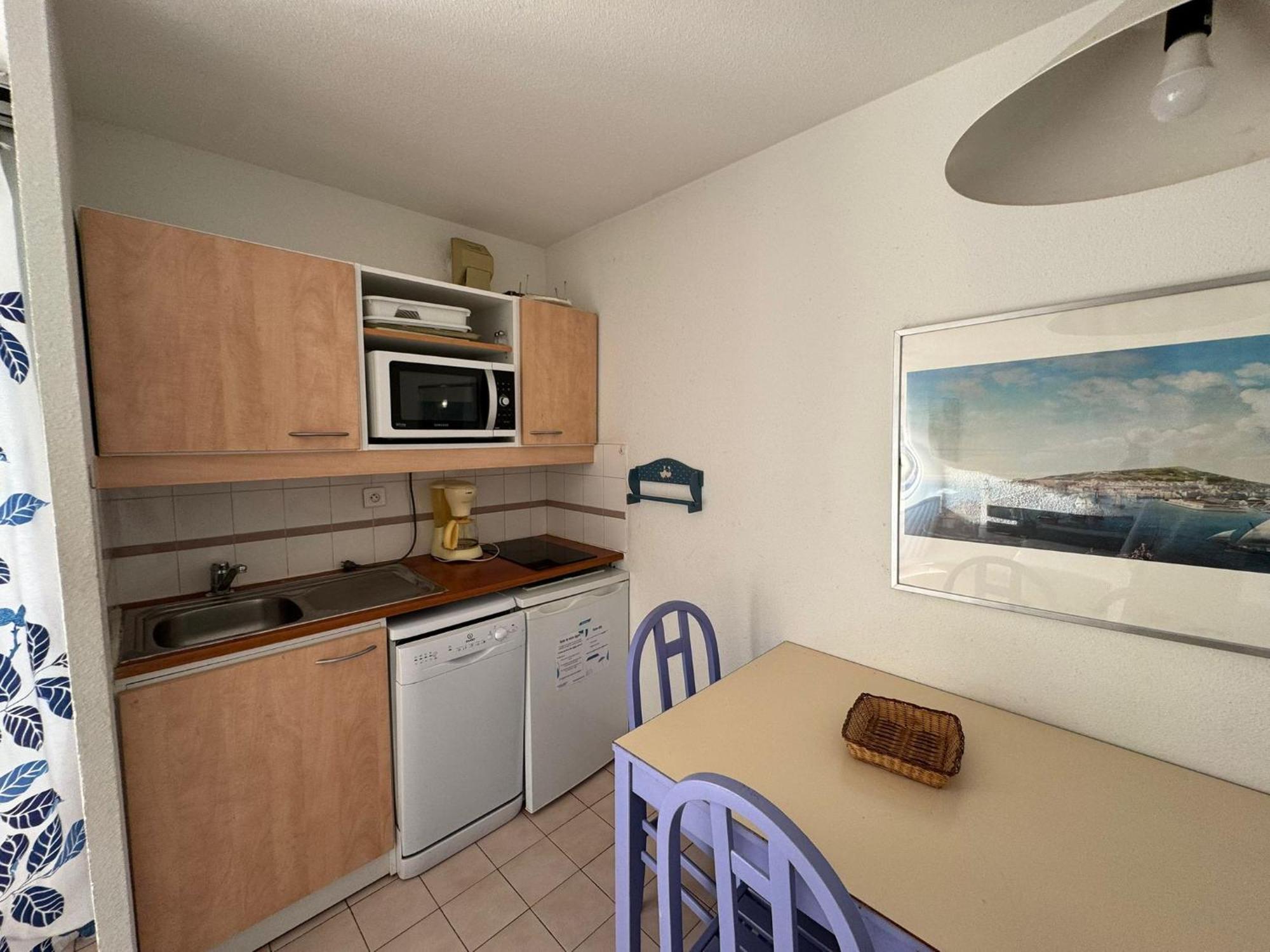 Studio Vue Mer Avec Pkg, Piscine, Tennis, Plage Direct Сет Екстериор снимка