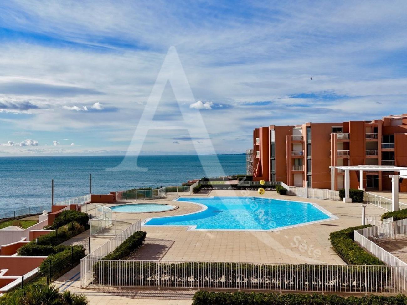 Studio Vue Mer Avec Pkg, Piscine, Tennis, Plage Direct Сет Екстериор снимка