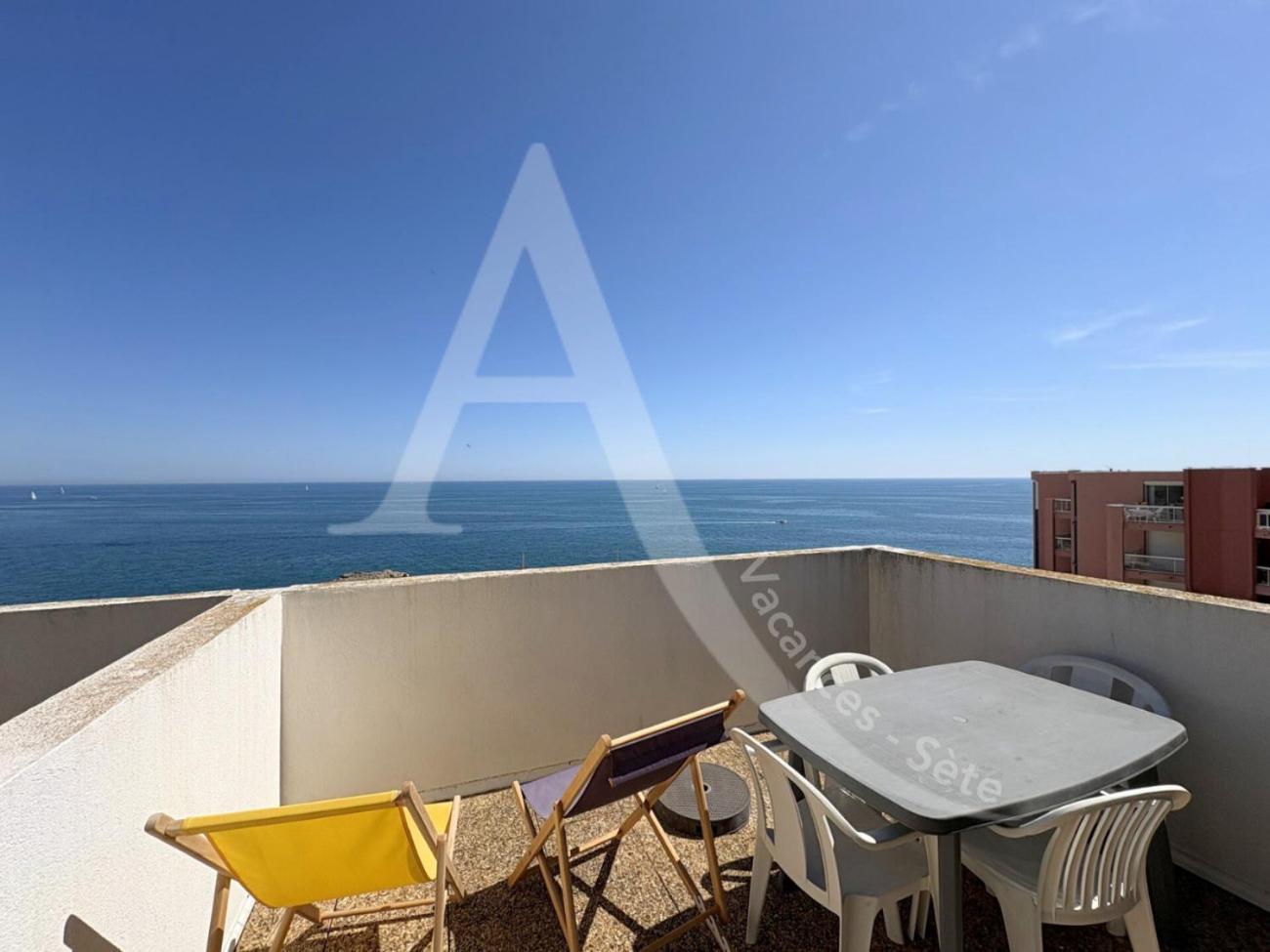 Studio Vue Mer Avec Pkg, Piscine, Tennis, Plage Direct Сет Екстериор снимка