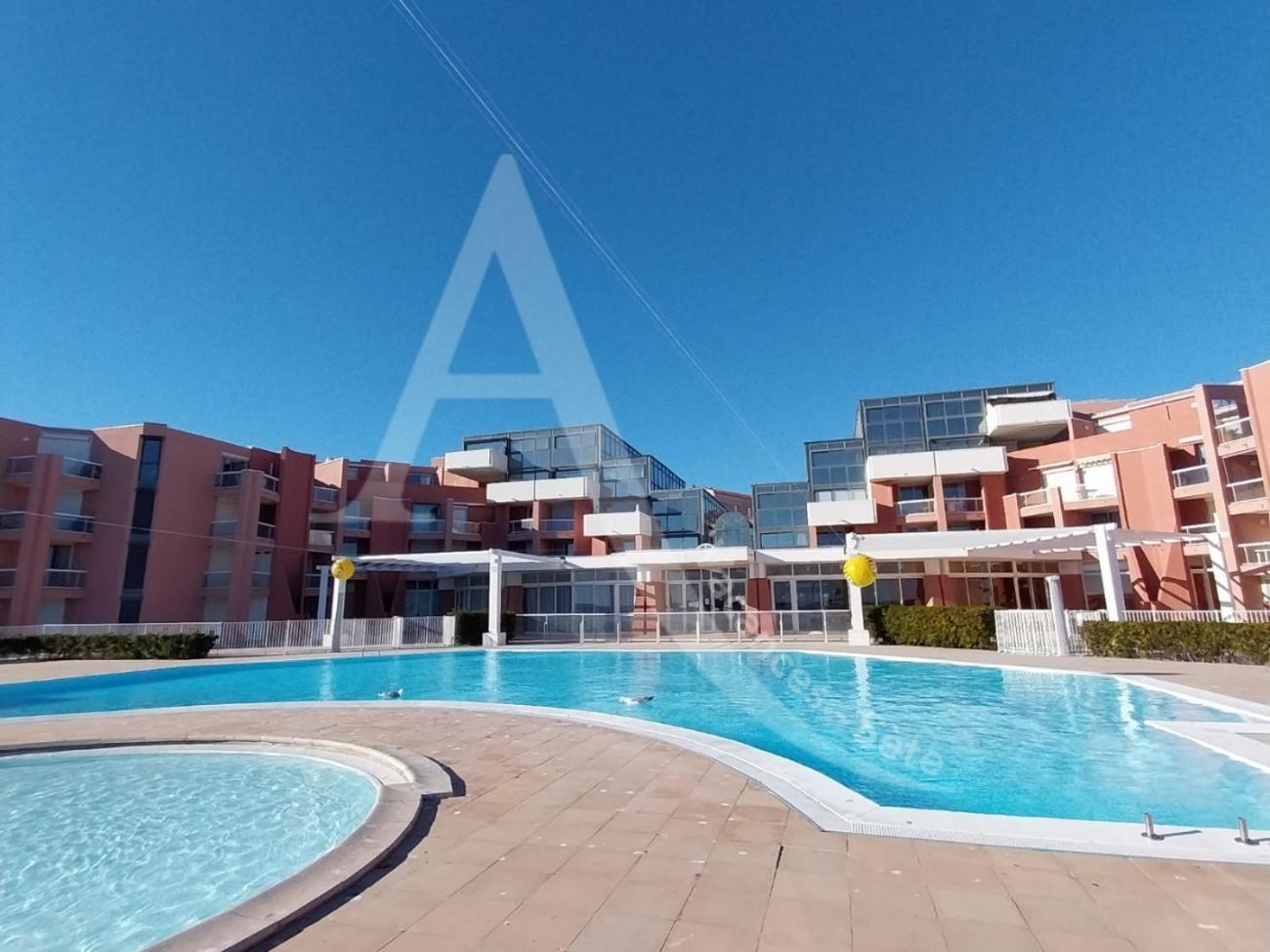 Studio Vue Mer Avec Pkg, Piscine, Tennis, Plage Direct Сет Екстериор снимка